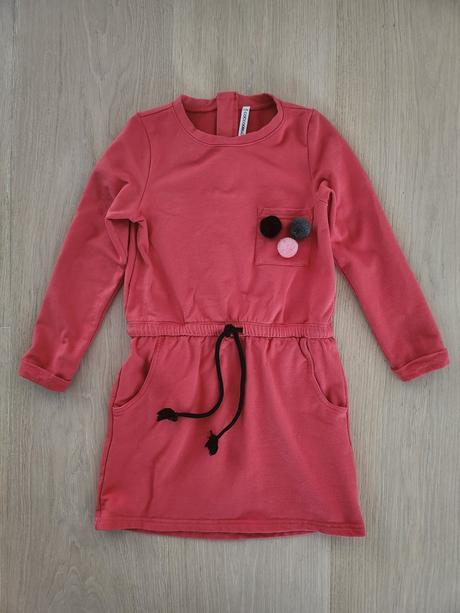 Teplákové šaty s brmbolcami, coccodrillo,122