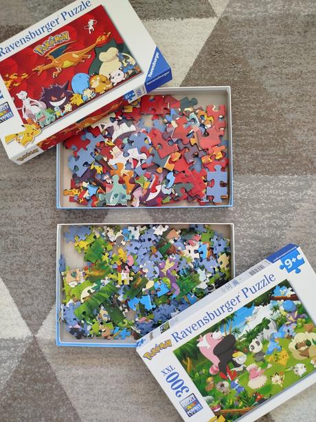 Krásne puzzle pokémon 100ks xxl - top stav, 