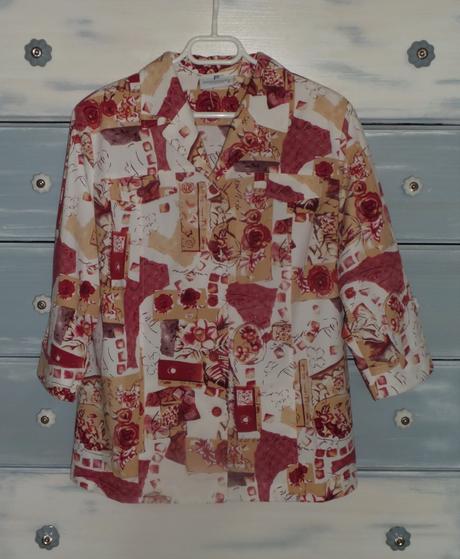 Blúza - letné sačko + top grátis, 46