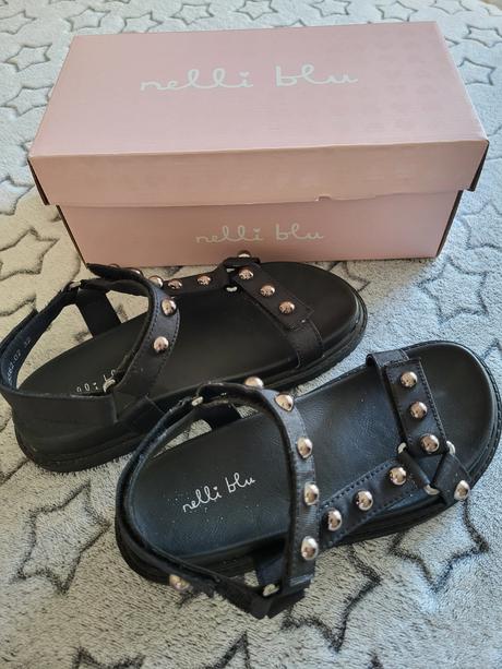 Sandále vybíjané, nelli blu,32