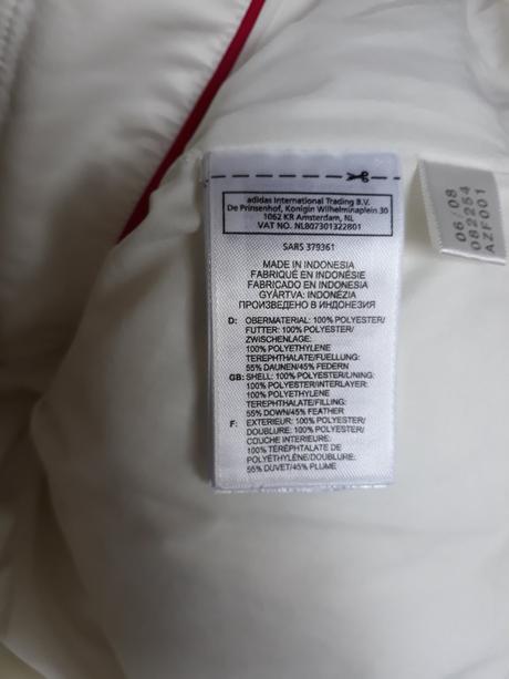 Damska sportova vesta - zateplena, adidas,s