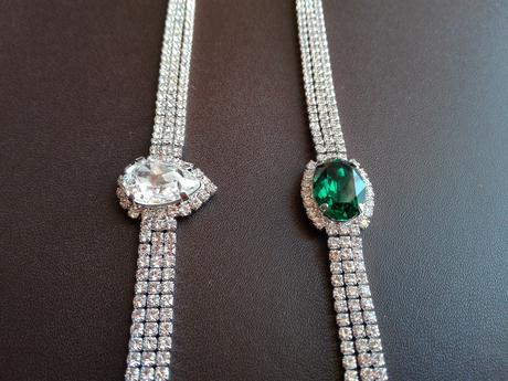 Elegantné náramky s kryštálovým okom,