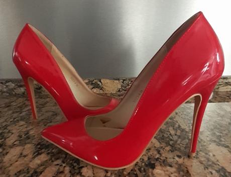 Červené lodičky 36, 36