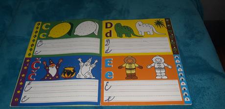 Zošit na precvičovanie pismen,