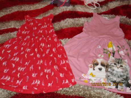 Krásne bavlnené šatičky zn.h&m veľ.134/140, h&m,134