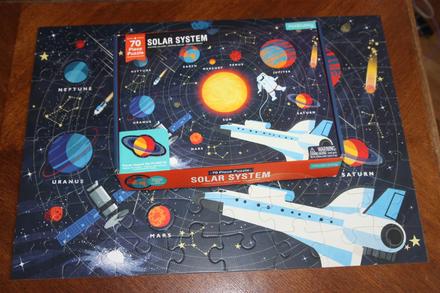 Puzzle solar system 70, 
