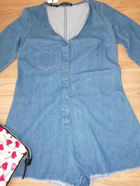 Zara designovy dzinsovy overal, zara,m