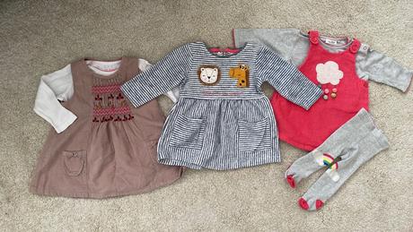 Šaty jesenné/zimné, 68–80