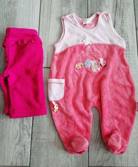 Teplé dupačky (tepláčiky s krajkou) - 62, 62