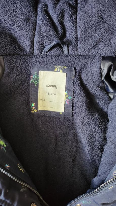 Zimná bunda, sinsay,134