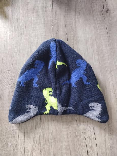 Zimna ciapka dinosaurus, h&m,92