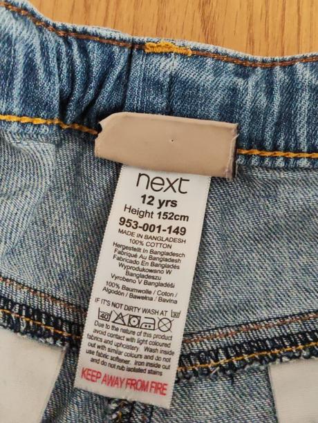 Riflové šortky, next,152