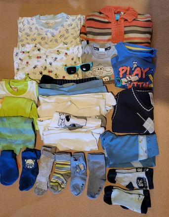 Balík oblečenia velk. 74-80, 68–80