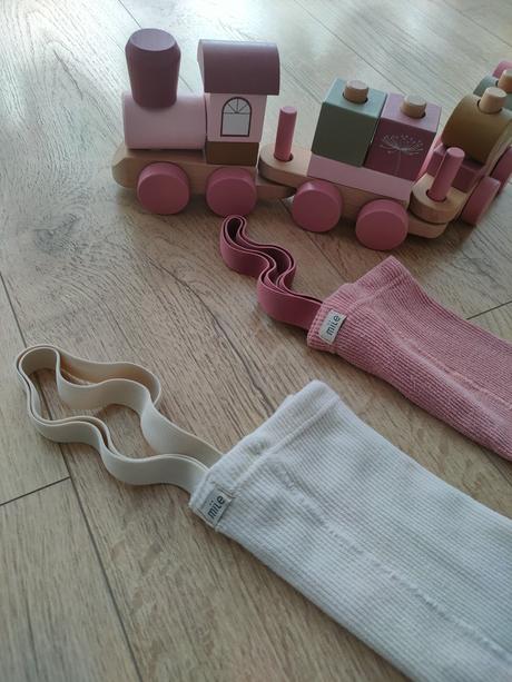 2 ks pančuchy na traky zn. mile, veľ.98, mile,98