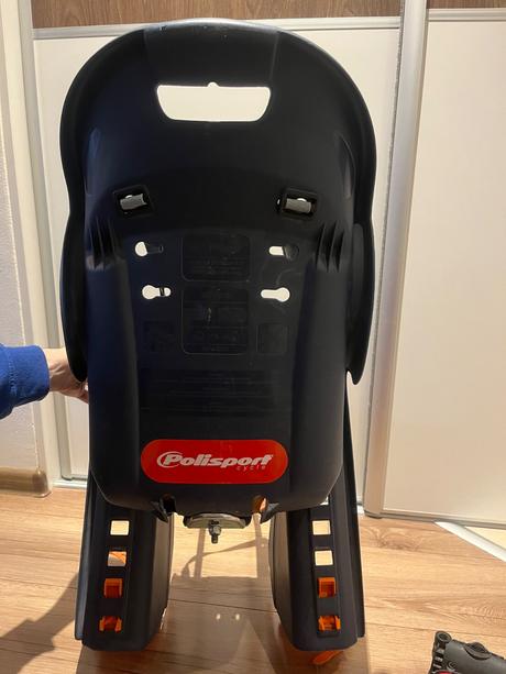 Detská sedačka na bicykel+dva adaptéry, 