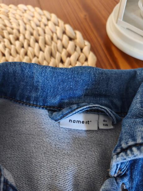 Riflová bunda name it modrá 116, name it,116