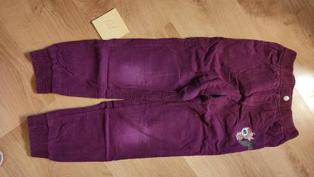 Teplé nohavice, h&m,128