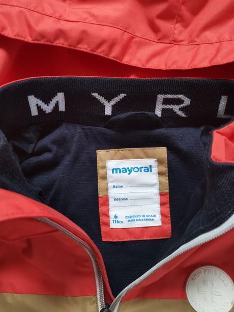 Jarná chlapčenská bunda mayoral 116, mayoral,116