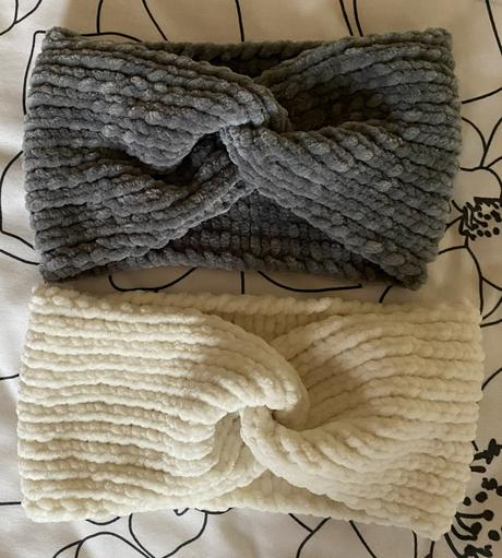 Ručne pletená čelenka - uni veľkosť,