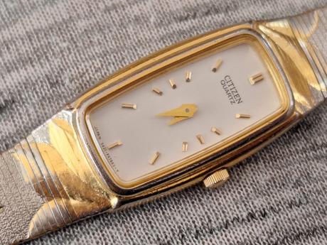 Pozlátené hodinky citizen, citizen