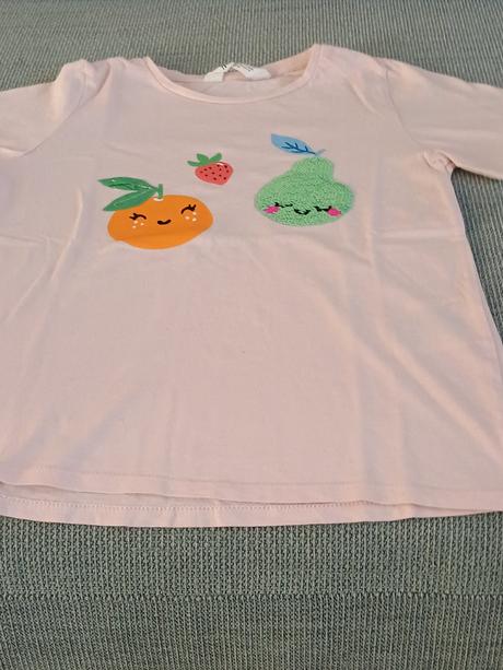 Dievčenské tričko, h&m,134