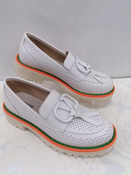 Dámske kožené mokasíny 23220575 z,b,ca, 36 - 41