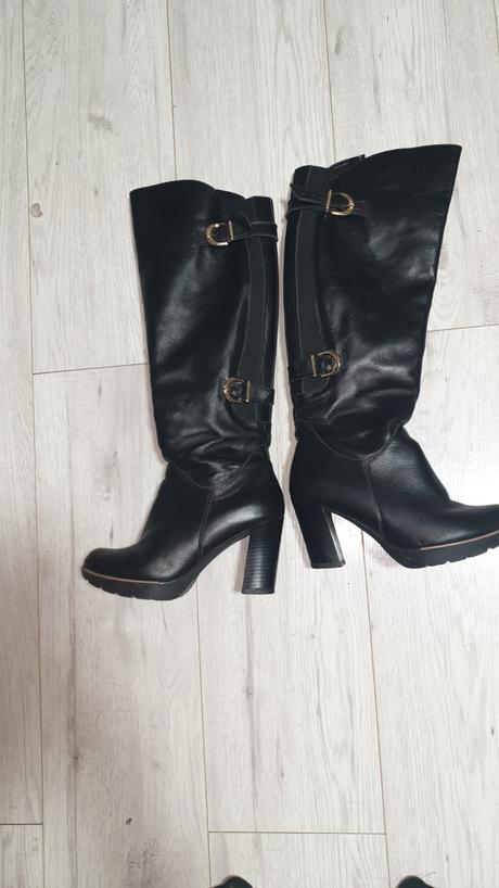 Kožené cizmy, 37