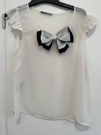 Eleganný top s mašľou, atmosphere,42