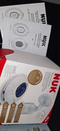 Elektrická odsavacka mlieka nuk,
