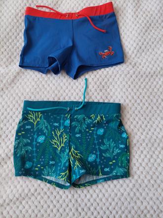 Dvoje plavky top stav, bonprix,134