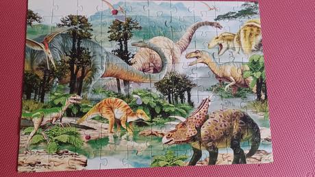 Puzzle dinosaury, 