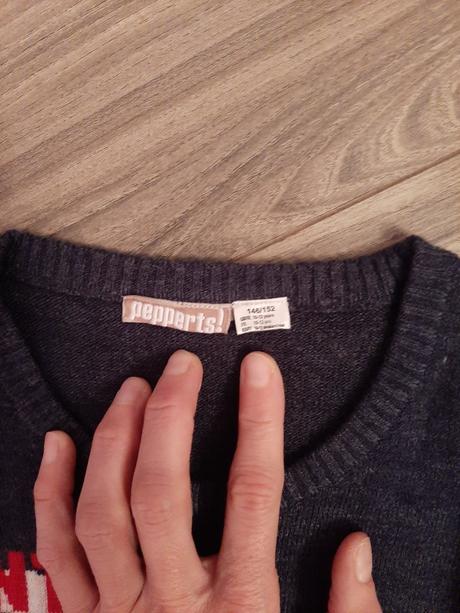 Pepperts-vianočný pulóvrik 146/152, pepperts,146