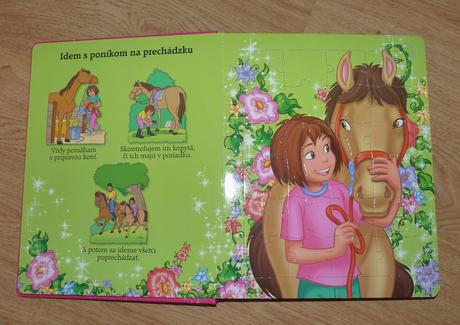 Kniha poniky puzzle,