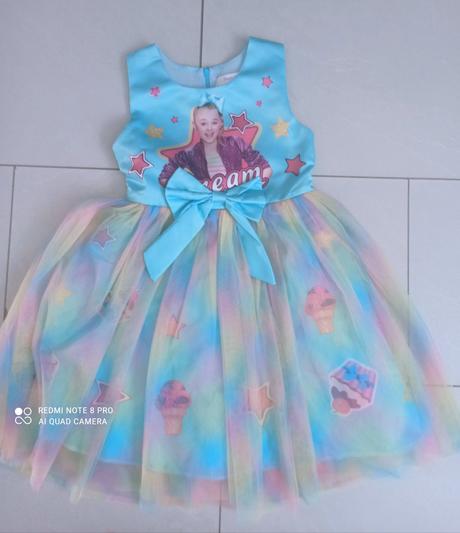 Šaty dúhové jojo siwa, 140