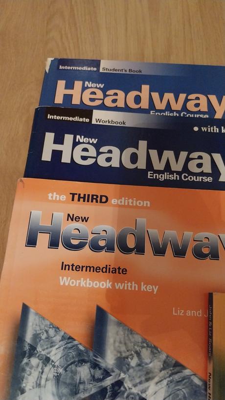 Rozne ucebnice headway - pre-int, int, upper-int,
