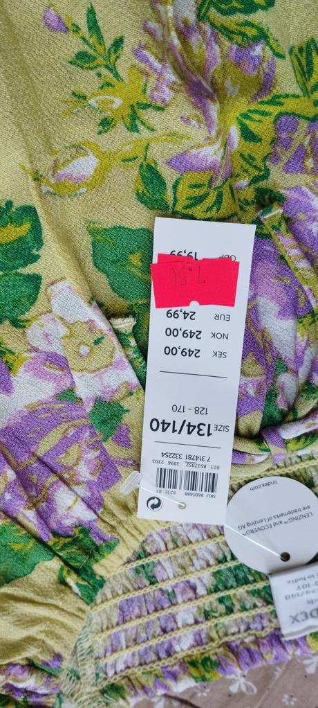 Dievčenský croptop, lindex,134