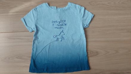 Batikované tričko jednorožec, next,98