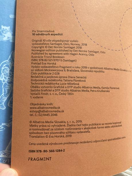 10 odvážnych expedícií pia stromstadová (2019),