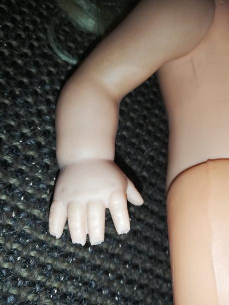 Retro bábika 34 cm, 