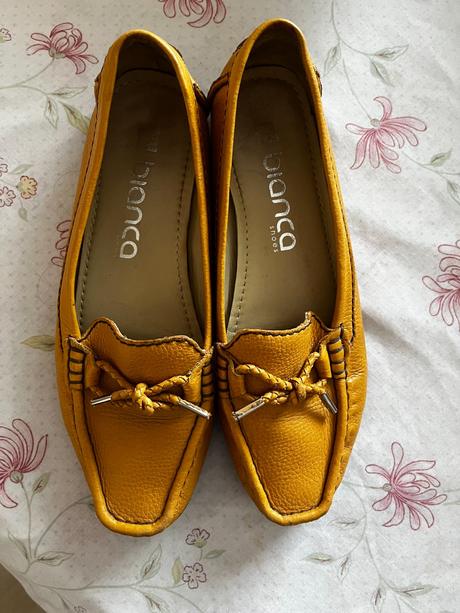 Kožené baleríny, 37