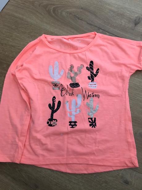 Žiarive tričko s potlačou, 116