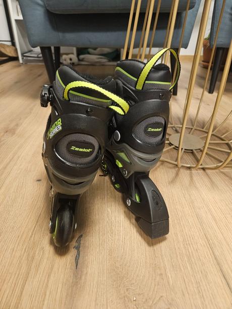 Kolieskové korčule chlapčenské 29-32, zealot,32