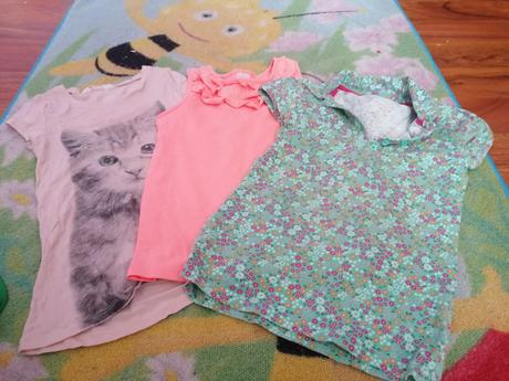 Balík veci dievča 17 ks už aj s poštou veľ. 134, 122–134