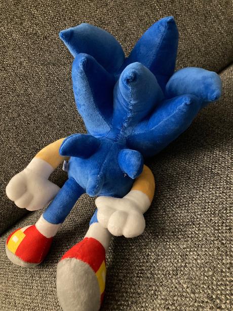 Nový plyšový ježko sonic the hedgehog shadow tails,