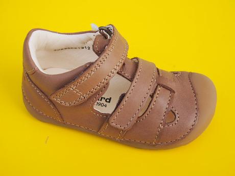 Detské kožené barefoot sandálky bundgaard, bundgaard,19 / 20