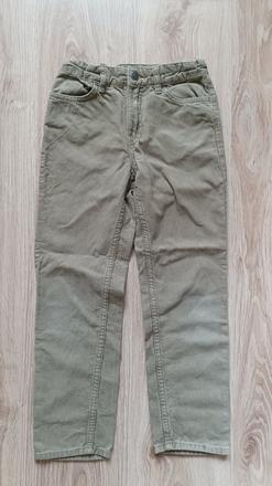 Menčestrové nohavice h&m chlapec 134, h&m,134