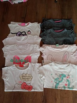 Tričká s krátkym rukávom, 122