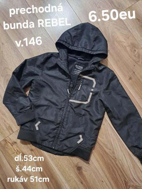 Prechodná bunda rebel, rebel,146