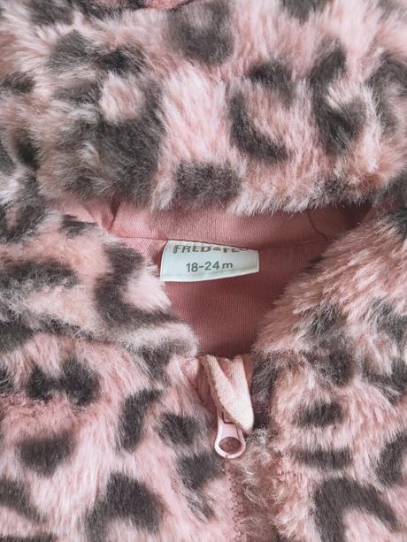 Plyšová bunda ff, f&f,92