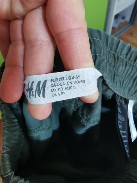 H&m nohavice, h&m,110